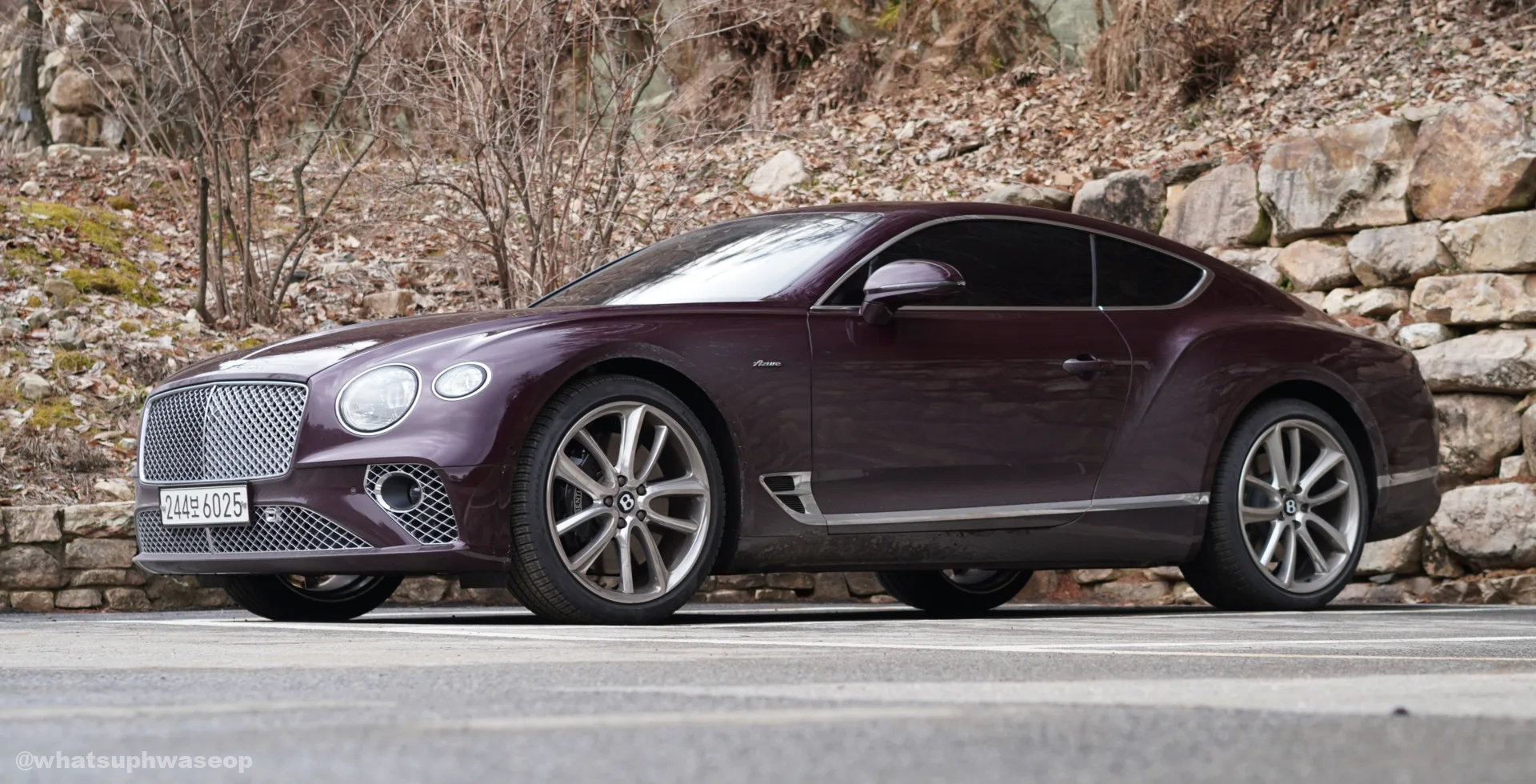 Bently Continental GT Azure